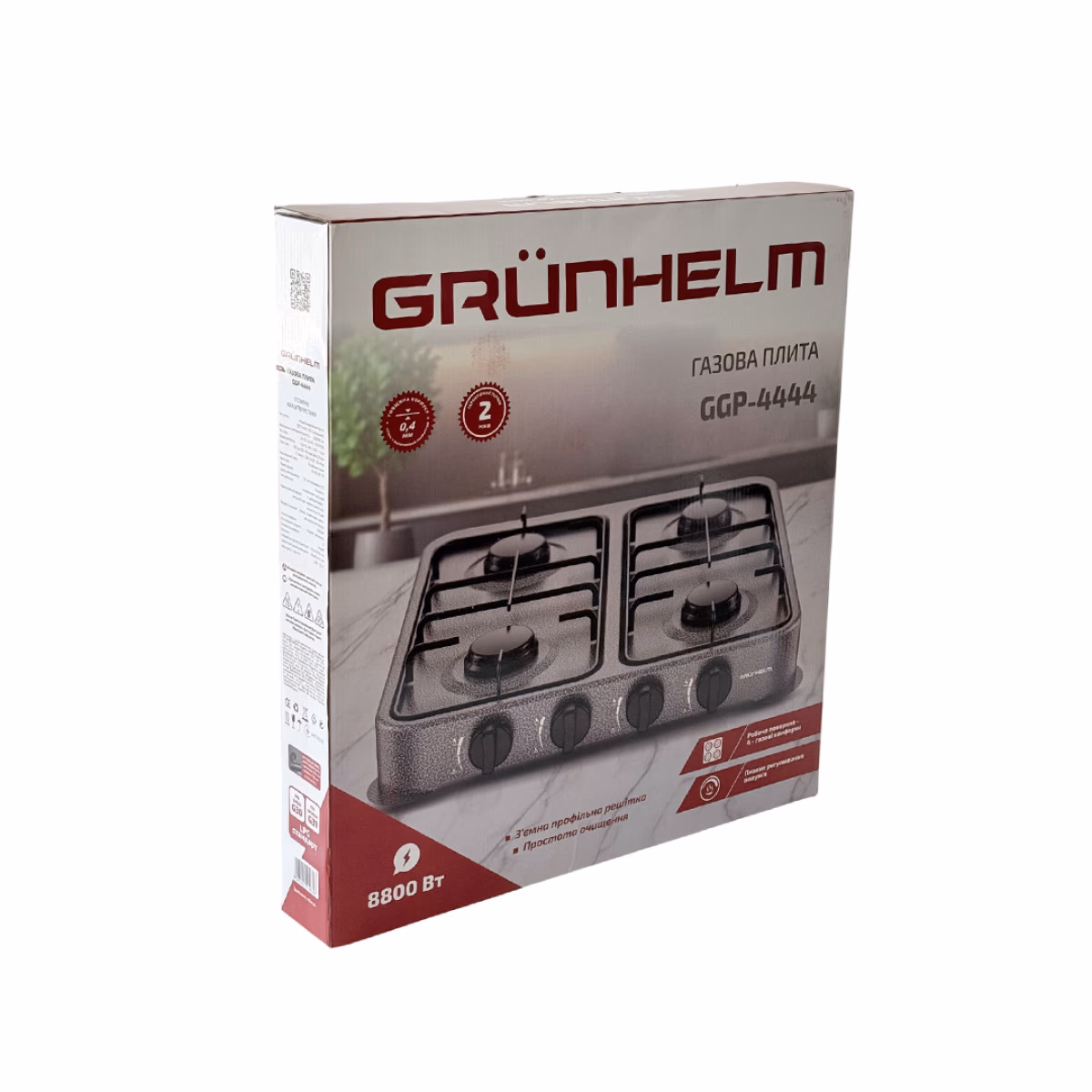 Grunhelm GGP-4444 — Газова плита