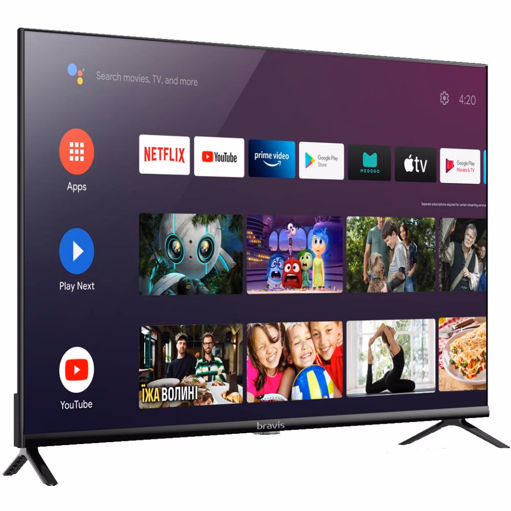 BRAVIS 43K600U — LCD Телевізор, фото 3 з 8