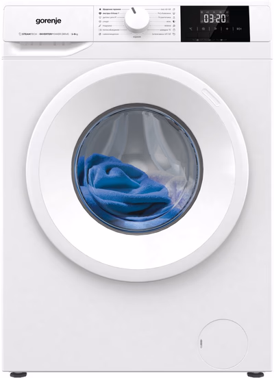 Gorenje WNGPI61SBS, Пральна машина — фото 1 з 12