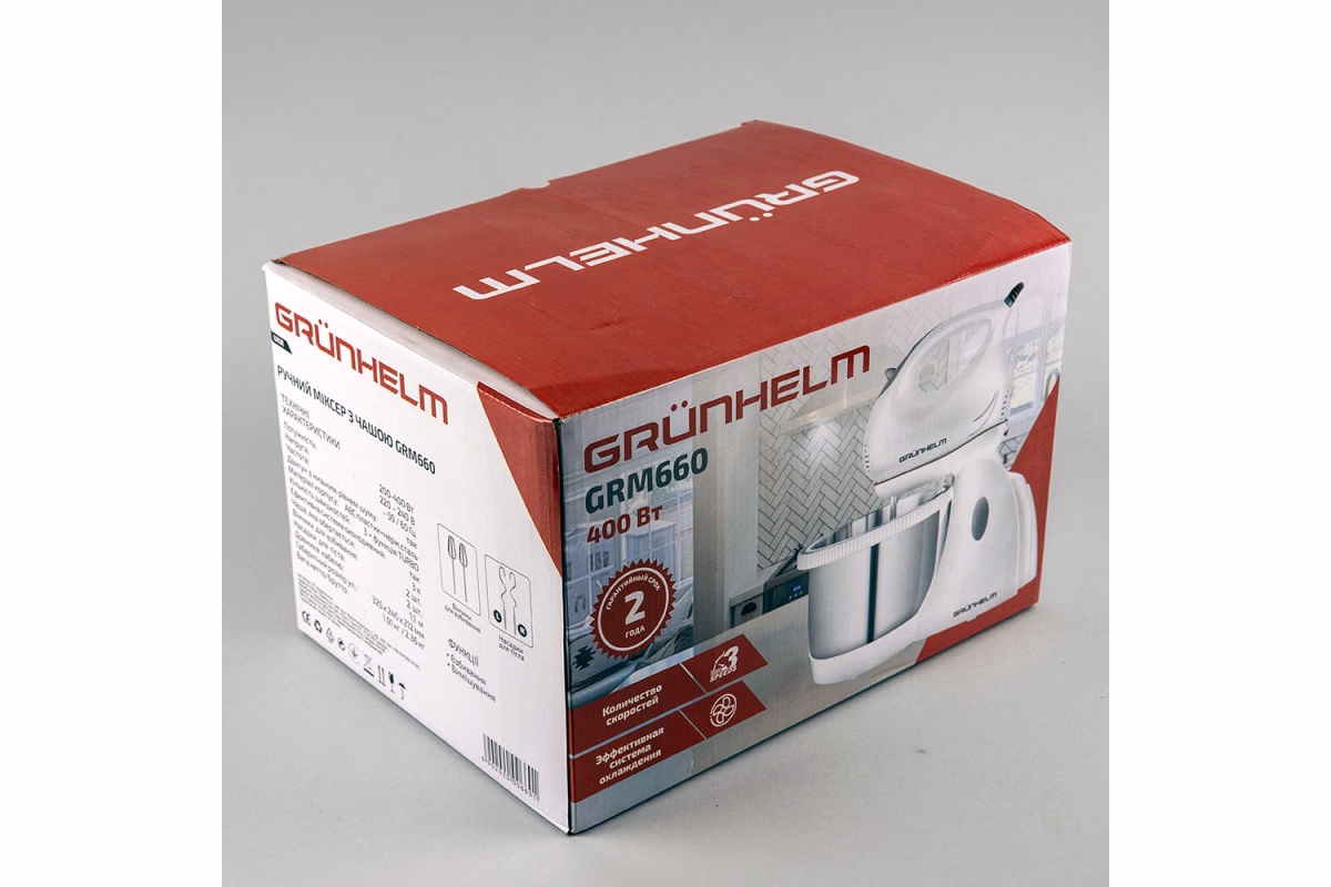 Grunhelm GRM660 — Міксер, фото 7 з 7