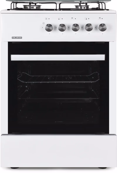MILANO ML60 G1/07 W, Газова плита — фото 1 з 8