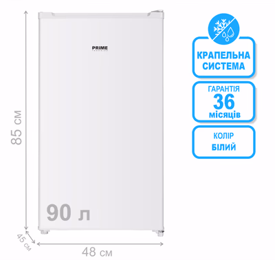 PRIME  RS 806 ET, Холодильник — фото 1 з 4
